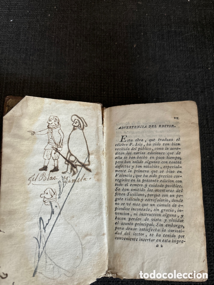 Libros antiguos: Libro aventuras de Gil Blas. - Foto 4