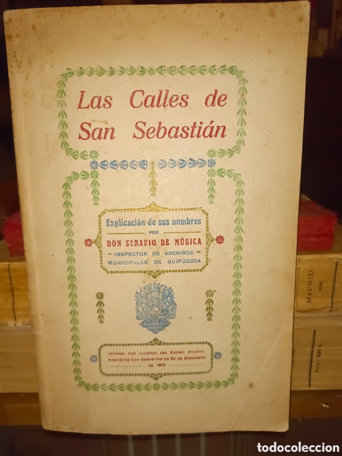 Libros antiguos: Las Calles de San Sebasti&aacute;n - Foto 1
