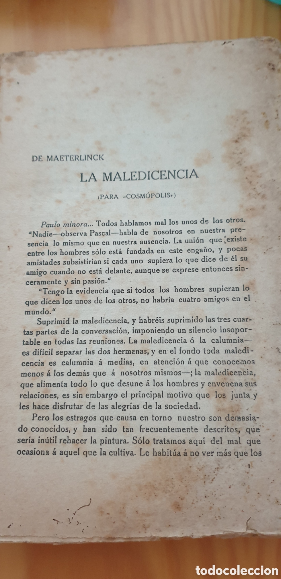 Libros antiguos: Cosm&oacute;polis, N.5.Mayo 1919 - Foto 2
