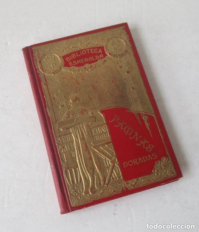 Libros antiguos: PAGINAS DORADAS - BIBLIOTECA ESMERALDA - Foto 7