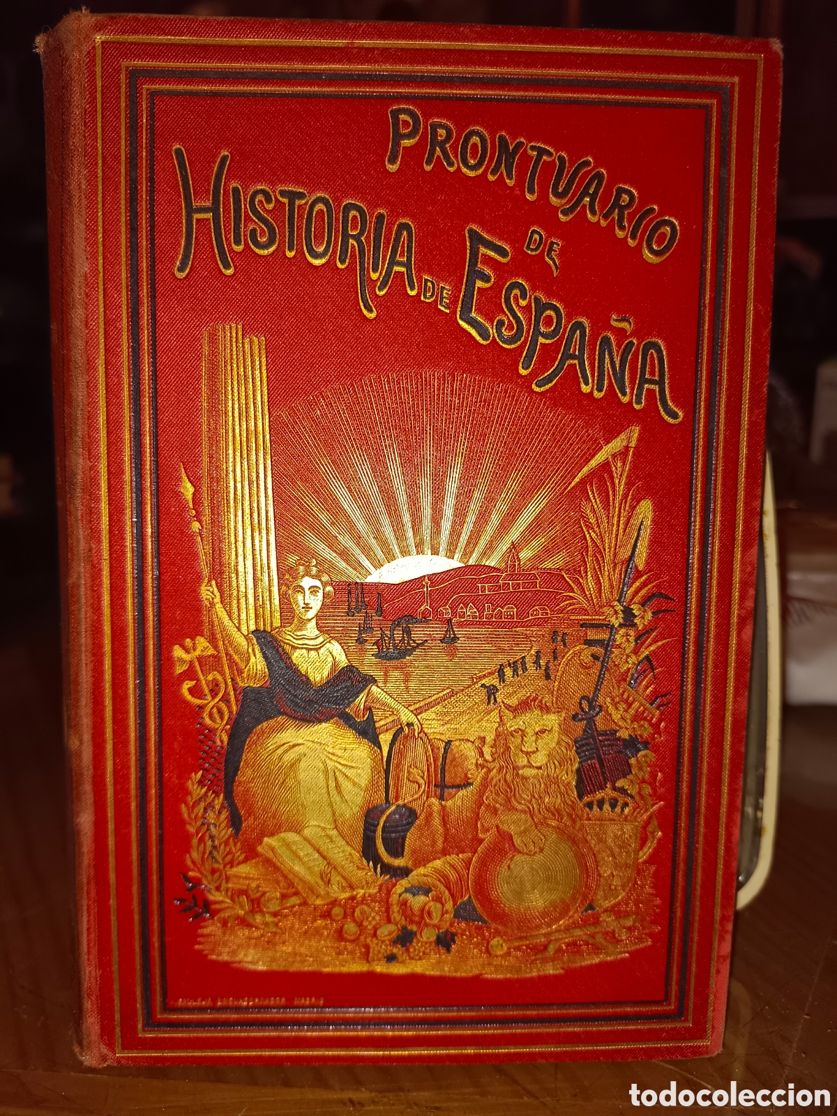 Libros antiguos: Prontuario de Historia de Espa&ntilde;a - Foto 1
