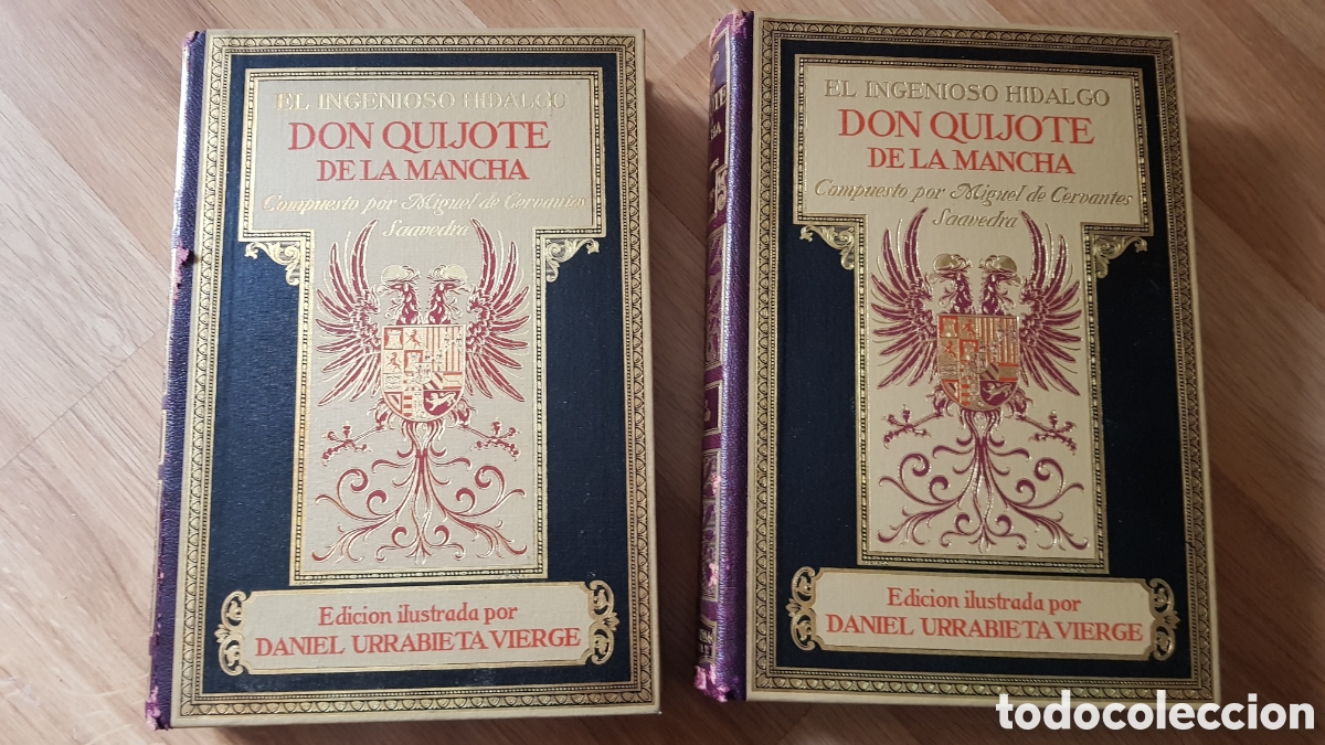 Libros antiguos: Don quijote de la mancha. Vierge - Foto 1