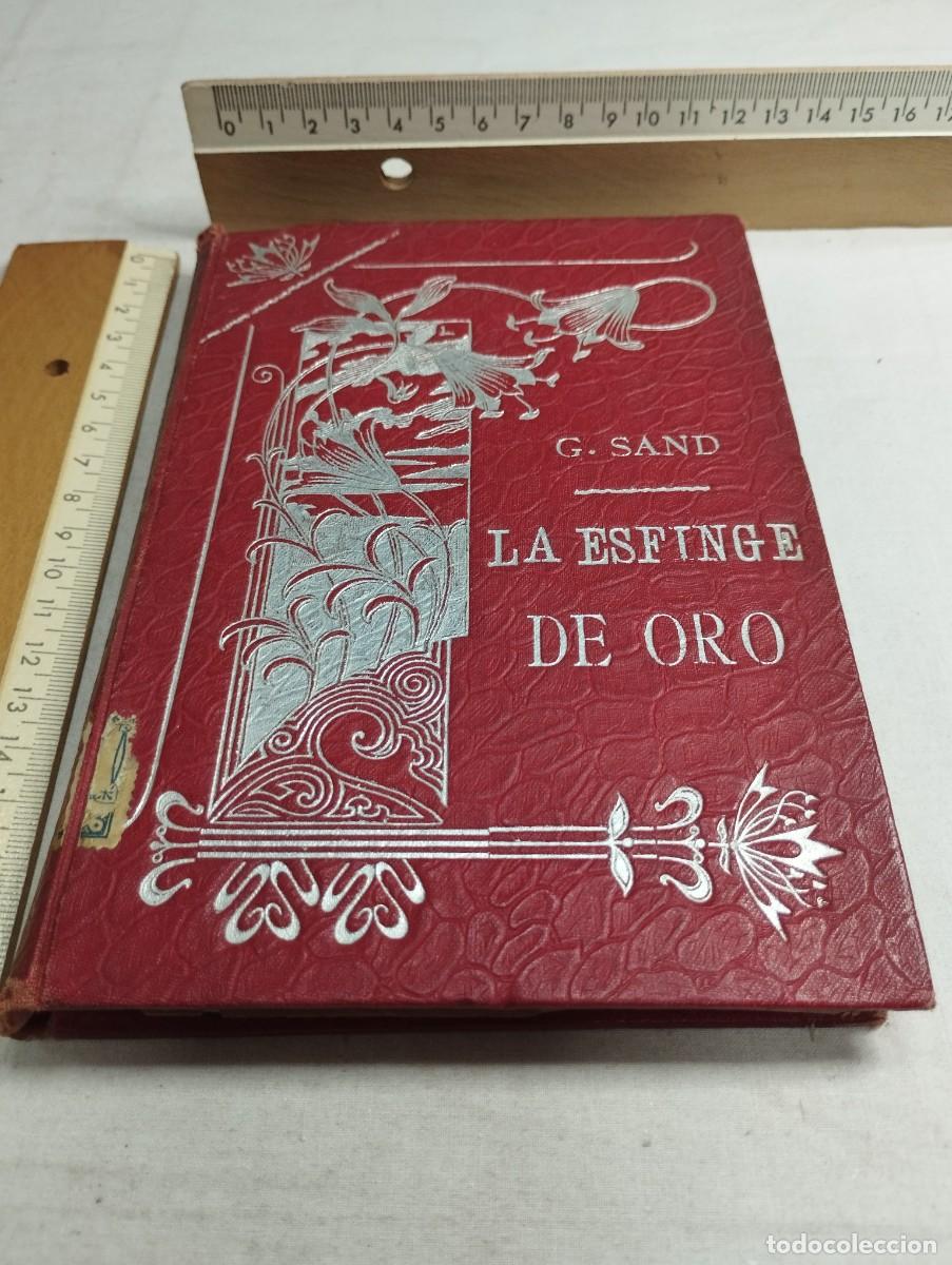 Libros antiguos: La esfinge de oro. G. Sand - Foto 1