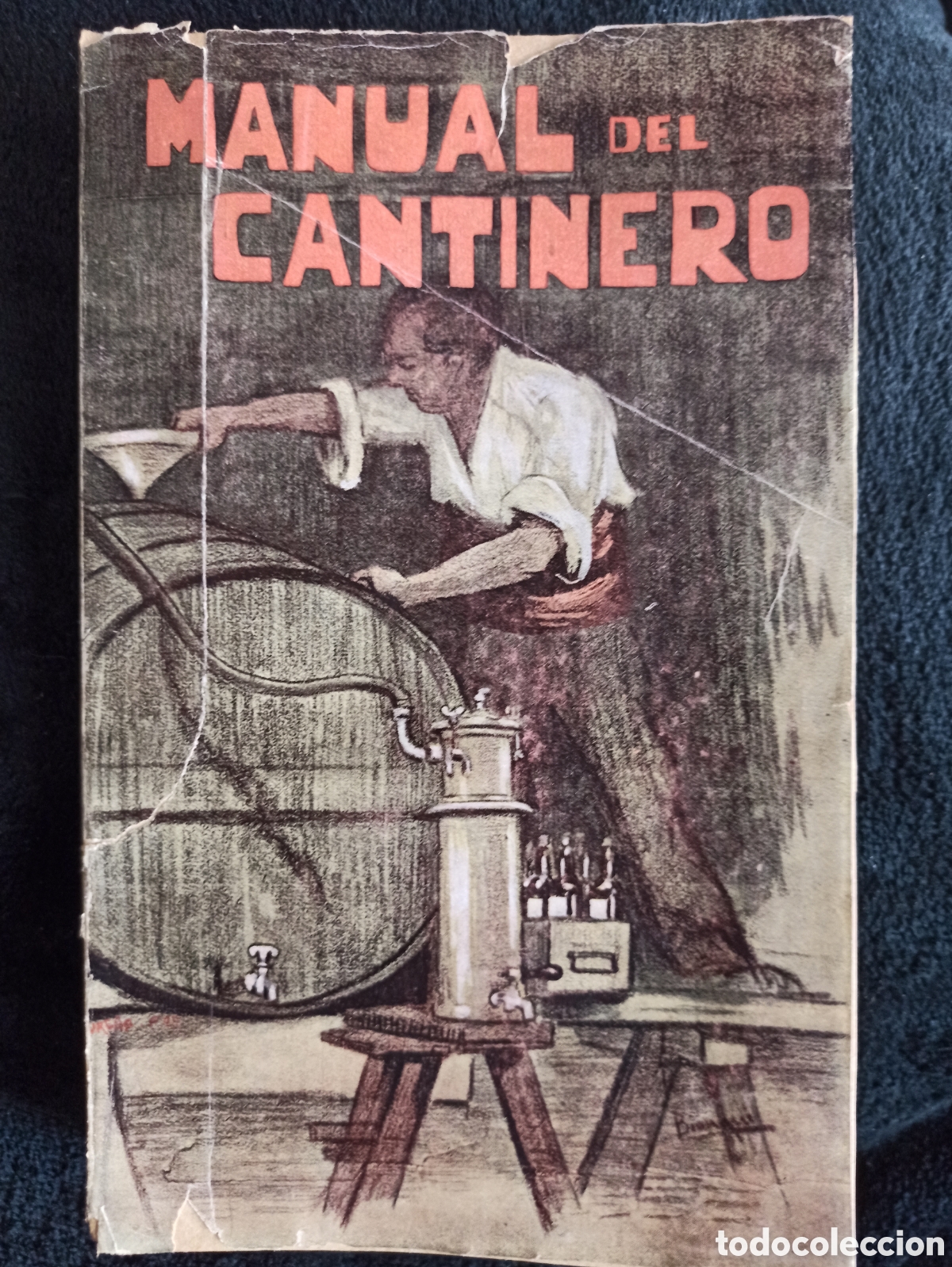 Libros antiguos: Manual del Cantinero - 1909? - Foto 1