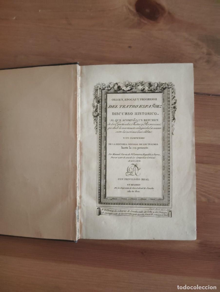 Libros antiguos: TEATRO ANTIGUO A&Ntilde;O 1802 - Foto 1