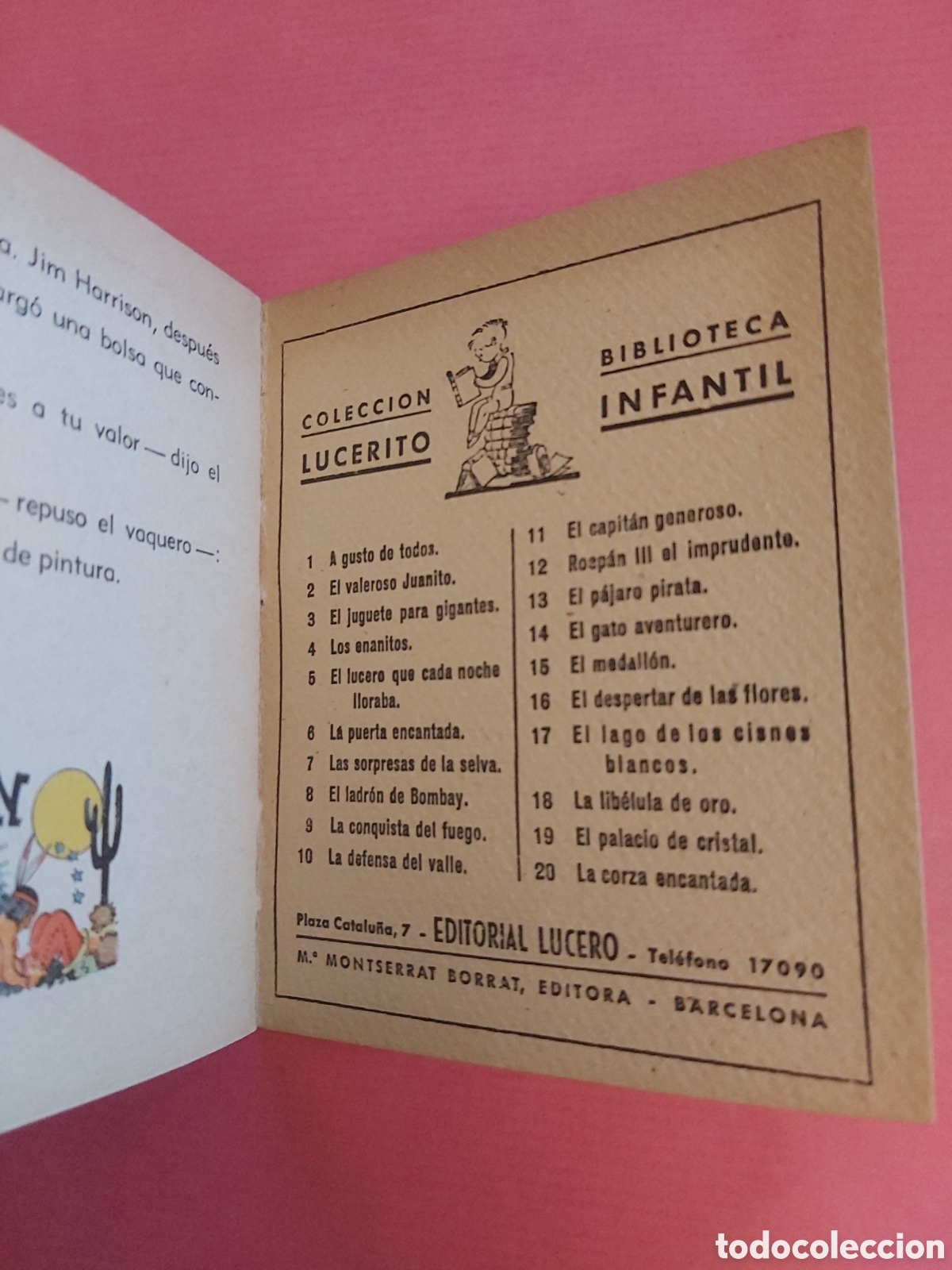 Libros antiguos: LA PUERTA ENCANTADA # COLECCI&Oacute;N LUCERITO 6 - Foto 4