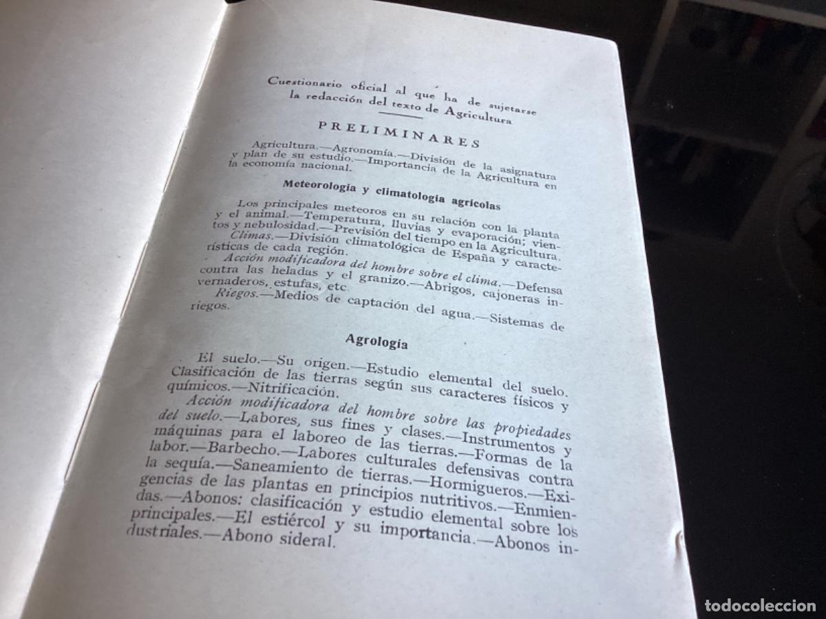Libros antiguos: TRATADO ELEMENTAL DE AGRICULTURA - Foto 6
