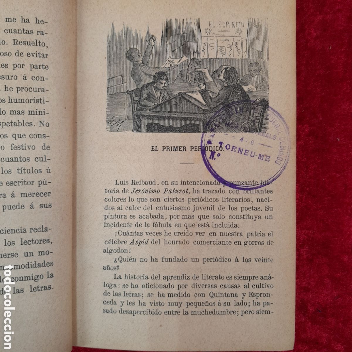 Libros antiguos: L-7899. OBRAS. OSSIORIO Y BERNARD: LA REP&Uacute;BLICA, PROGRESOS Y EXTRAVAGANCIAS, MON&Oacute;LOGOS. - Foto 4