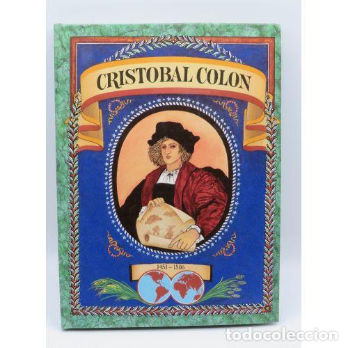 Libri antichi: Cristobal Colon. Libro Desplegable - Varios - Planeta