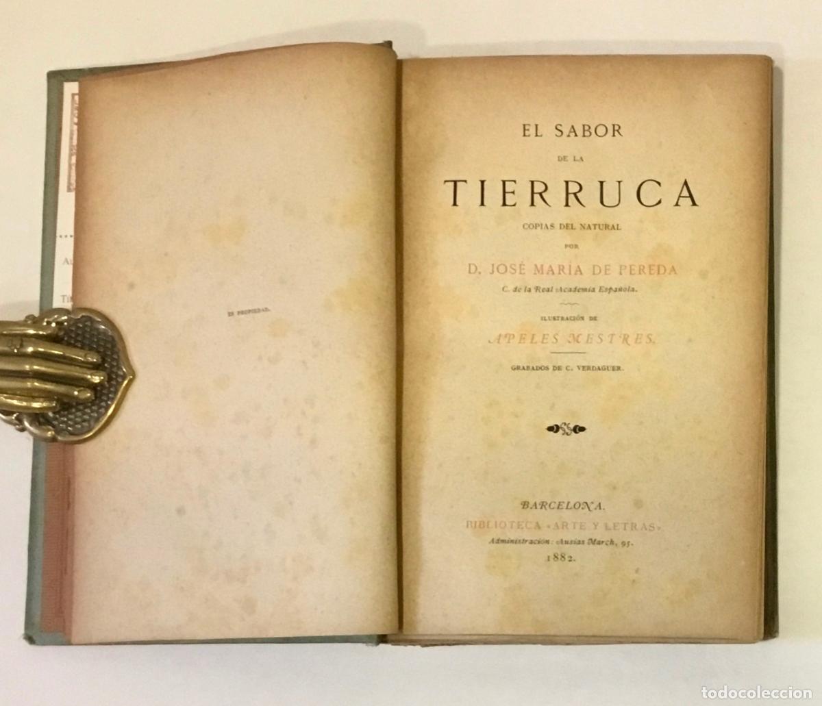 Libros antiguos: EL SABOR DE LA TIERRUCA. COPIAS DEL NATURAL. - Foto 2