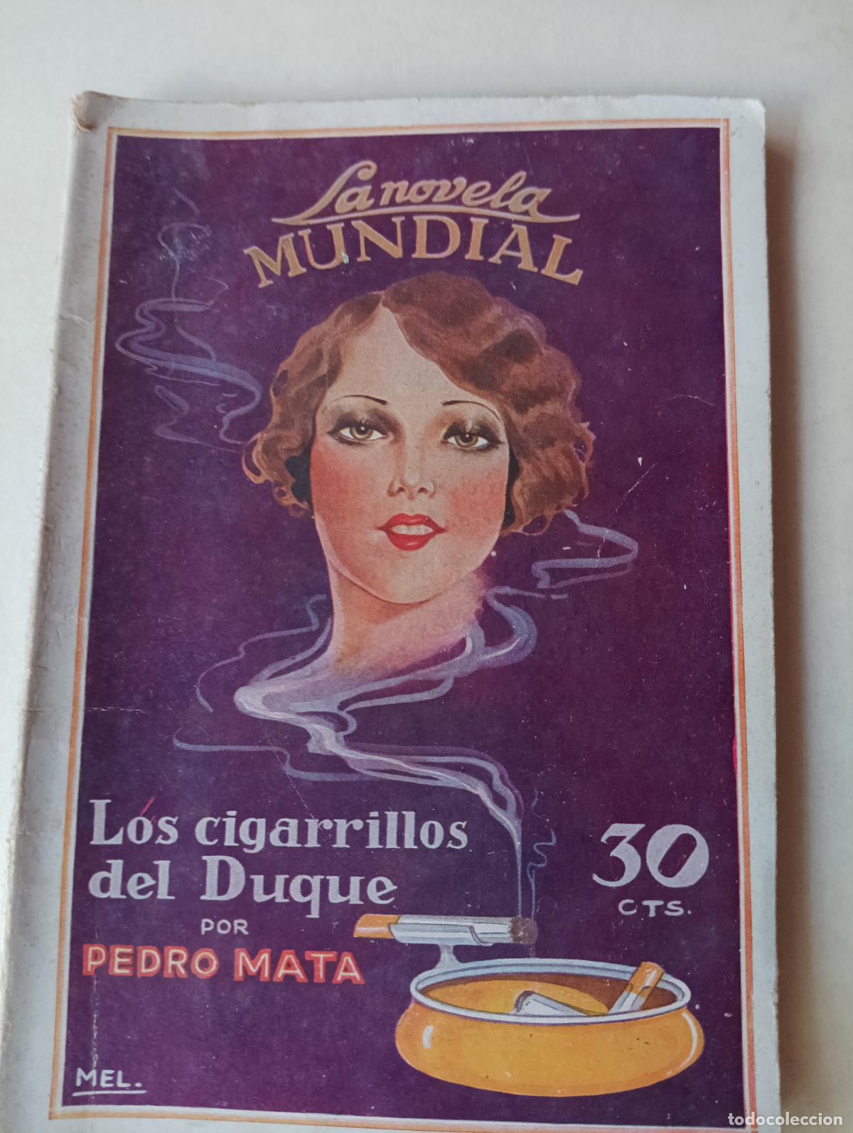 Libros antiguos: Los cigarrillos del duque. Pedro Mata - Foto 1