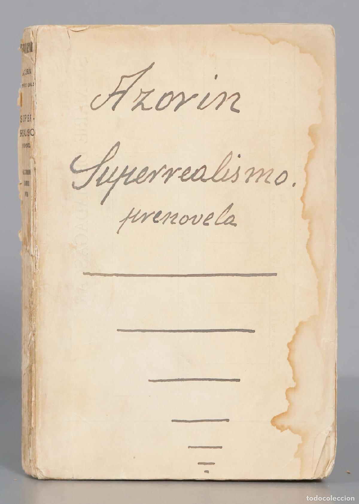 Libros antiguos: Superrealismo Azorin. 1929 - Foto 1