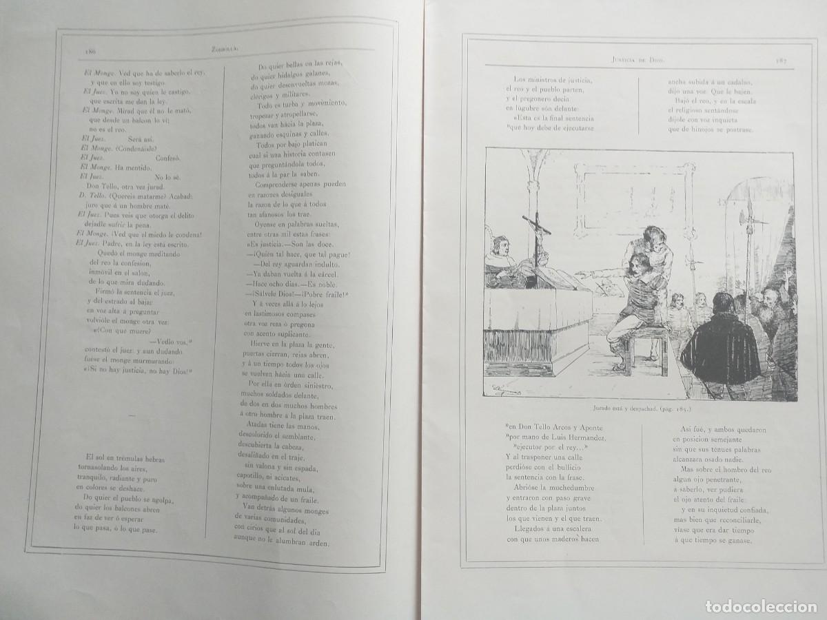 Libros antiguos: CUADERNO N&ordm; 8 - OBRAS COMPLETAS DE ZORRILLA - Foto 3