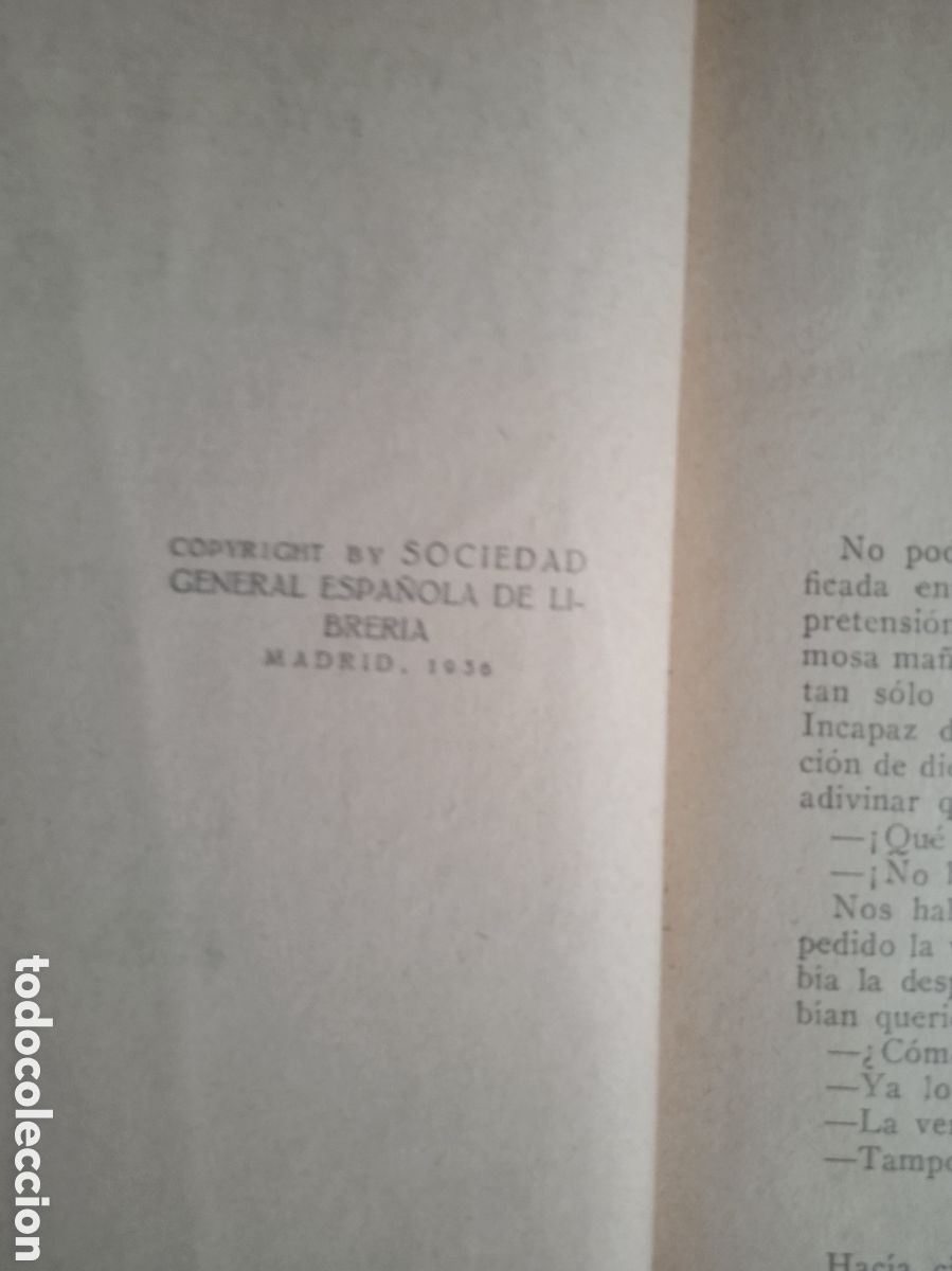 Libros antiguos: LA BOSCOSA / PIERRE BENOIT - MADRID 1930 - Foto 3