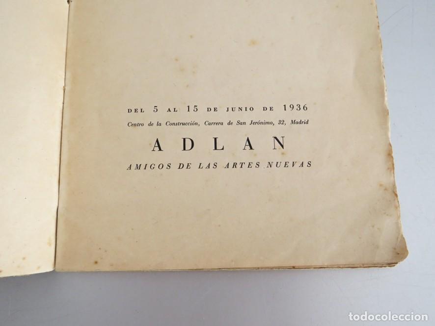 Libros antiguos: ORGAZ. CAT&Aacute;LOGO DE SU EXPOSICI&Oacute;N. 1936 ADLAM - Foto 3