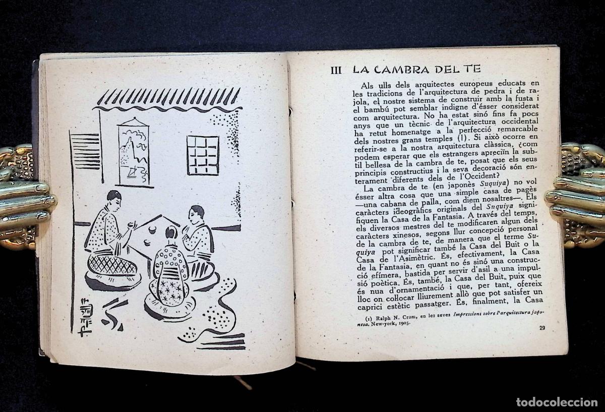 Libros antiguos: EL LLIBRE DEL TE. - OKAKURA-KAKUZO. - Foto 3