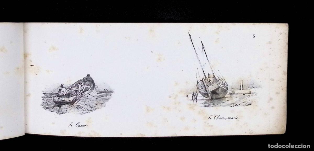 Libros antiguos: EPISODES MARITIMES. - LE POITEVIN [LE POITTEVIN, EUG&Egrave;NE]. - Foto 5