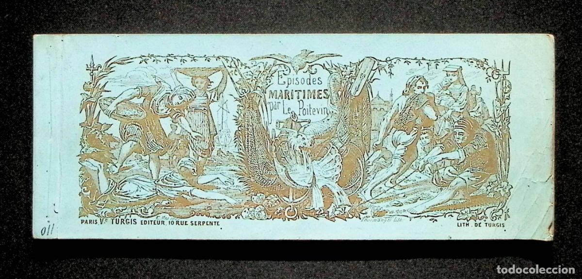 Libros antiguos: EPISODES MARITIMES. - LE POITEVIN [LE POITTEVIN, EUG&Egrave;NE]. - Foto 1