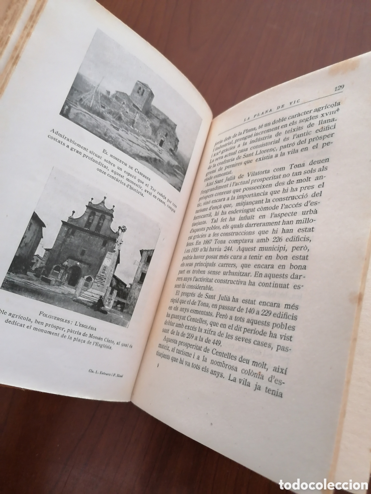 Libros antiguos: La plana de Vic libro del 1926 - Foto 2
