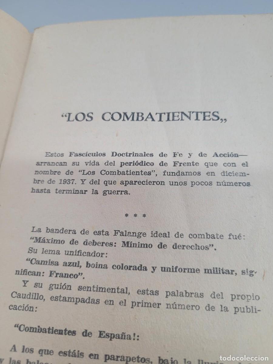 Libros antiguos: Libro EDICIONES LOS COMBATIENTES 1936 - Foto 2