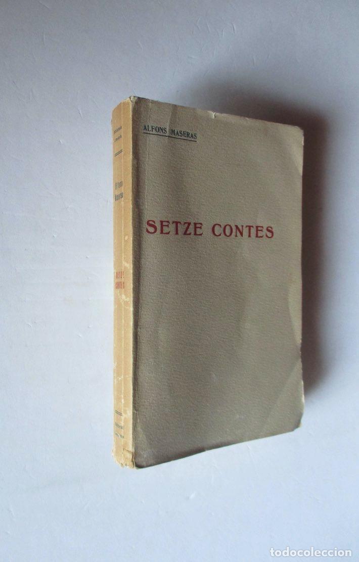 Libros antiguos: SETZE CONTES - ALFONS MASERAS - Foto 1