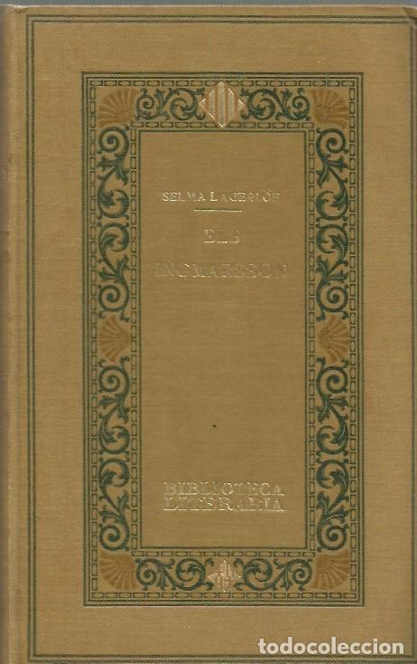 Libros antiguos: ELS INGMARSSON - SELMA LAGERLOF - Foto 1