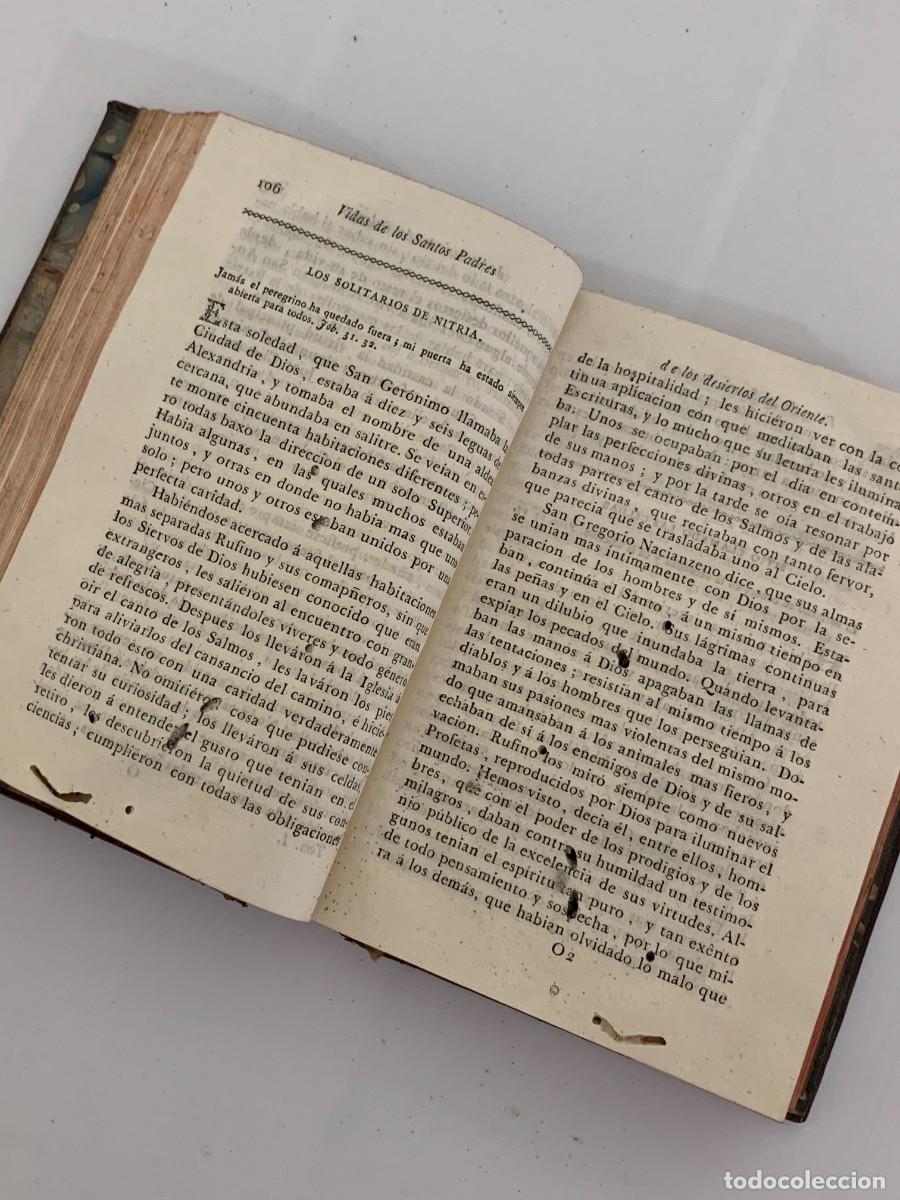 Libros antiguos: 1791 - Vidas de los Santos Padres - Imprenta Real - Foto 3