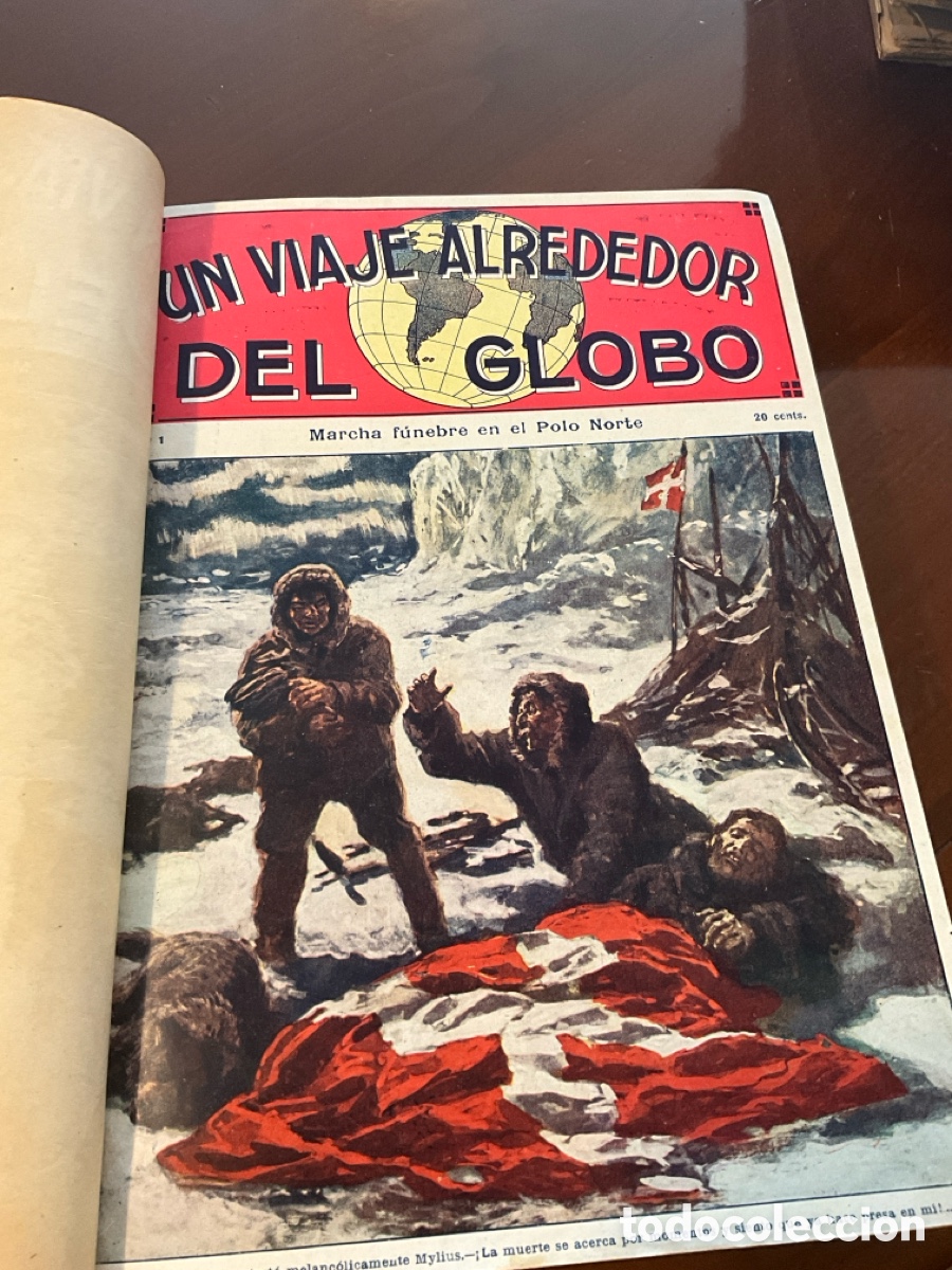Libros antiguos: Un viaje alrededor del globo - Foto 3