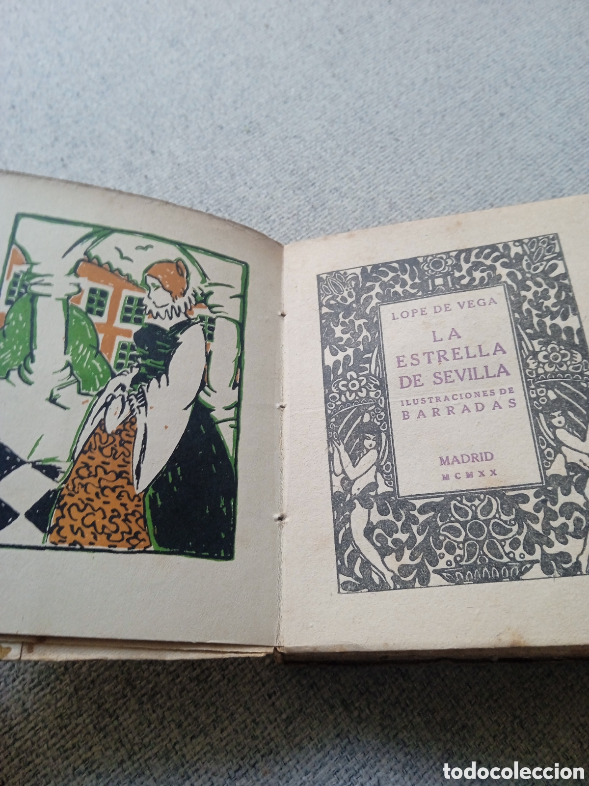 Libros antiguos: La estrella de Sevilla - Foto 2