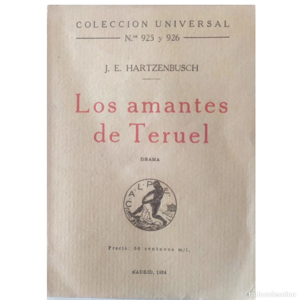 Libros antiguos: LOS AMANTES DE TERUEL. Hartzenbuch, J.E. - Foto 1
