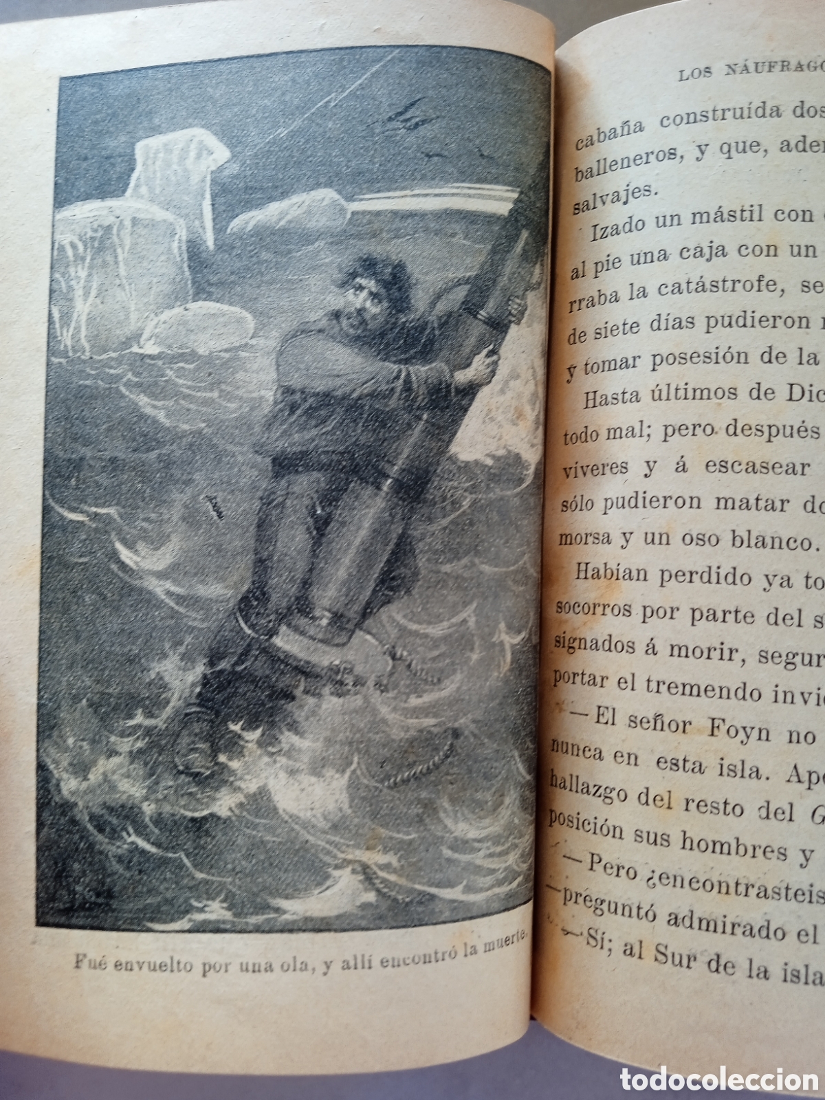 Libros antiguos: Los N&aacute;ufragos del Spitzberg,DIFERENTE,Emilio Salgari - Foto 20