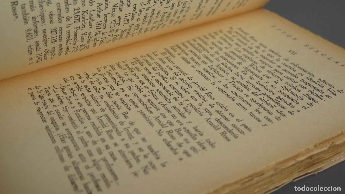 Libros antiguos: petroleo - upton sinclair. Bauz&aacute; - Foto 2