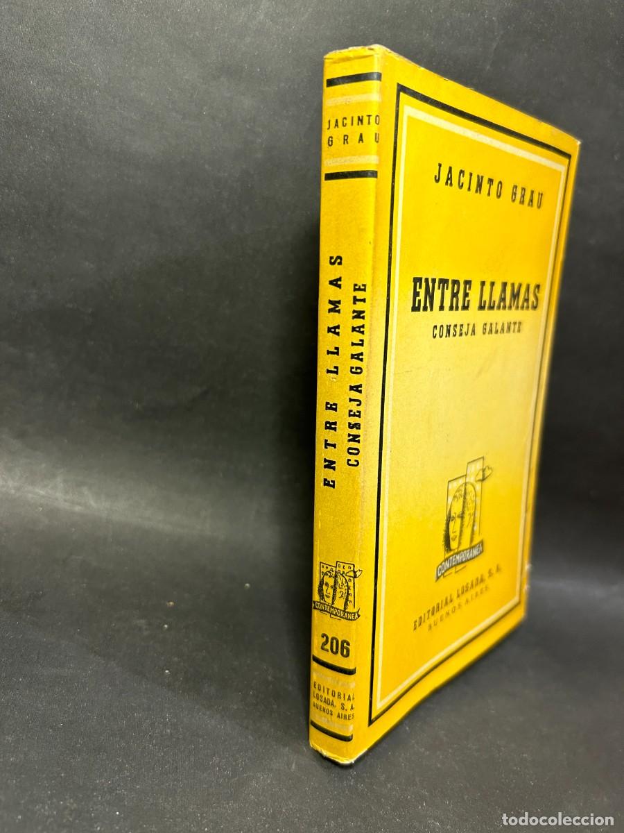 Libros antiguos: JACINTO GARU - ENTRE LLAMAS - 1946 - Foto 2