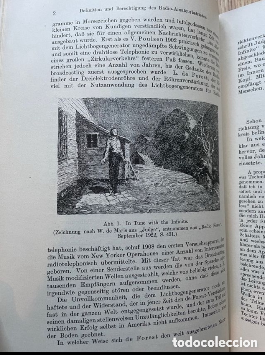 Libros antiguos: DER RADIO-AMATEUR &rdquo;BROAD CASTING&rdquo; 1924 - Foto 4