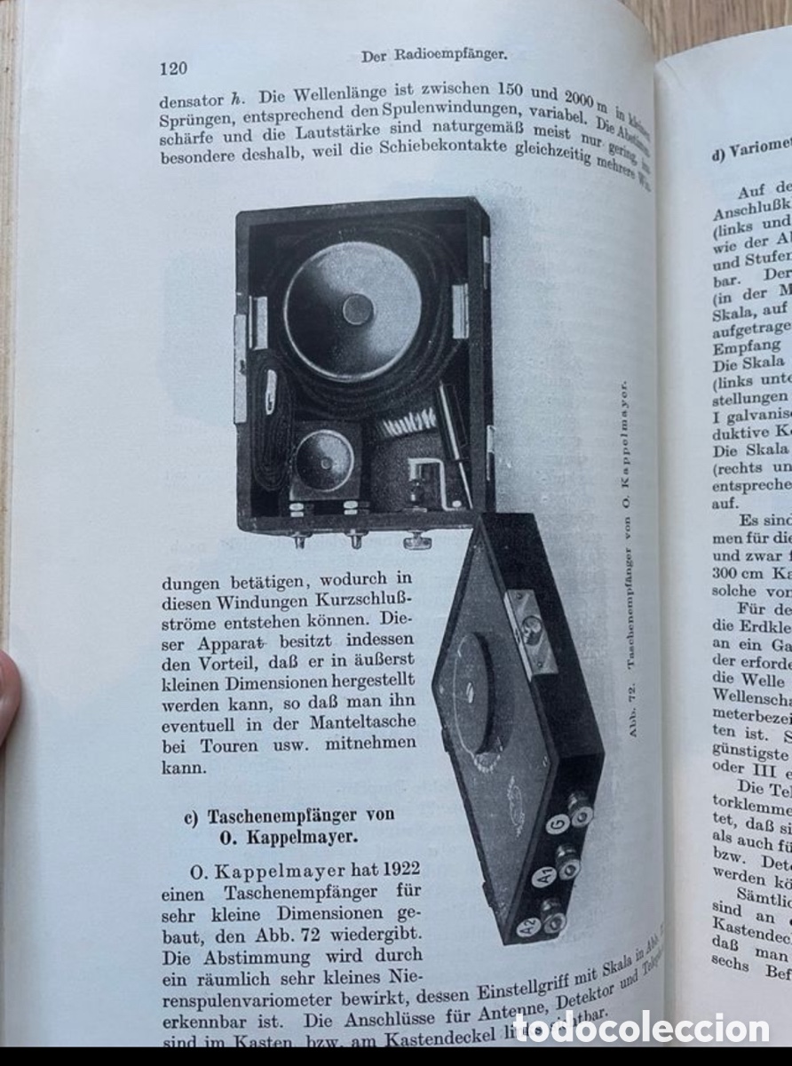 Libros antiguos: DER RADIO-AMATEUR &rdquo;BROAD CASTING&rdquo; 1924 - Foto 6