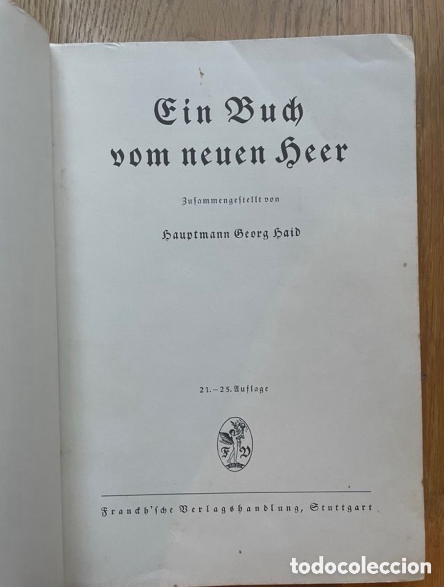 Libros antiguos: (EJ&Eacute;RCITO) HAID/EIN BUCH VOM NEUEN HEER - 1935 - Foto 4