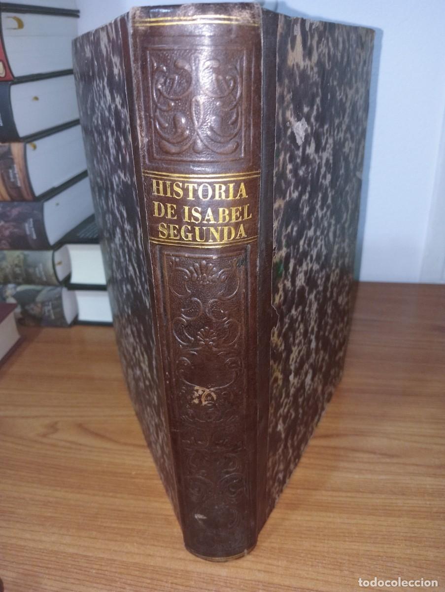 Libros antiguos: Historia de Isabel II - Foto 1