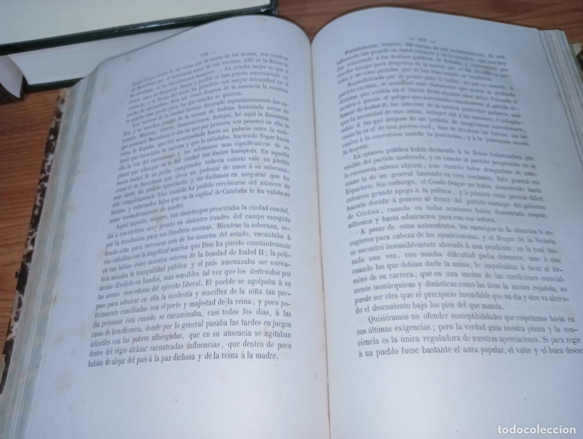 Libros antiguos: Historia de Isabel II - Foto 8