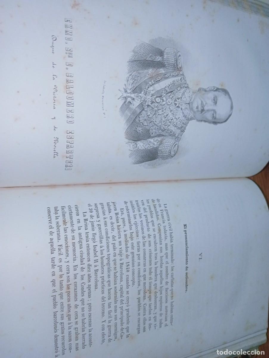 Libros antiguos: Historia de Isabel II - Foto 9