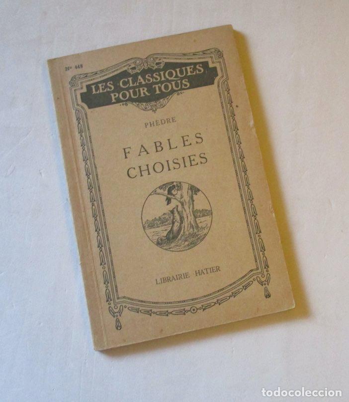 Libros antiguos: FABLES CHOISIES - PHEDRE - Foto 5