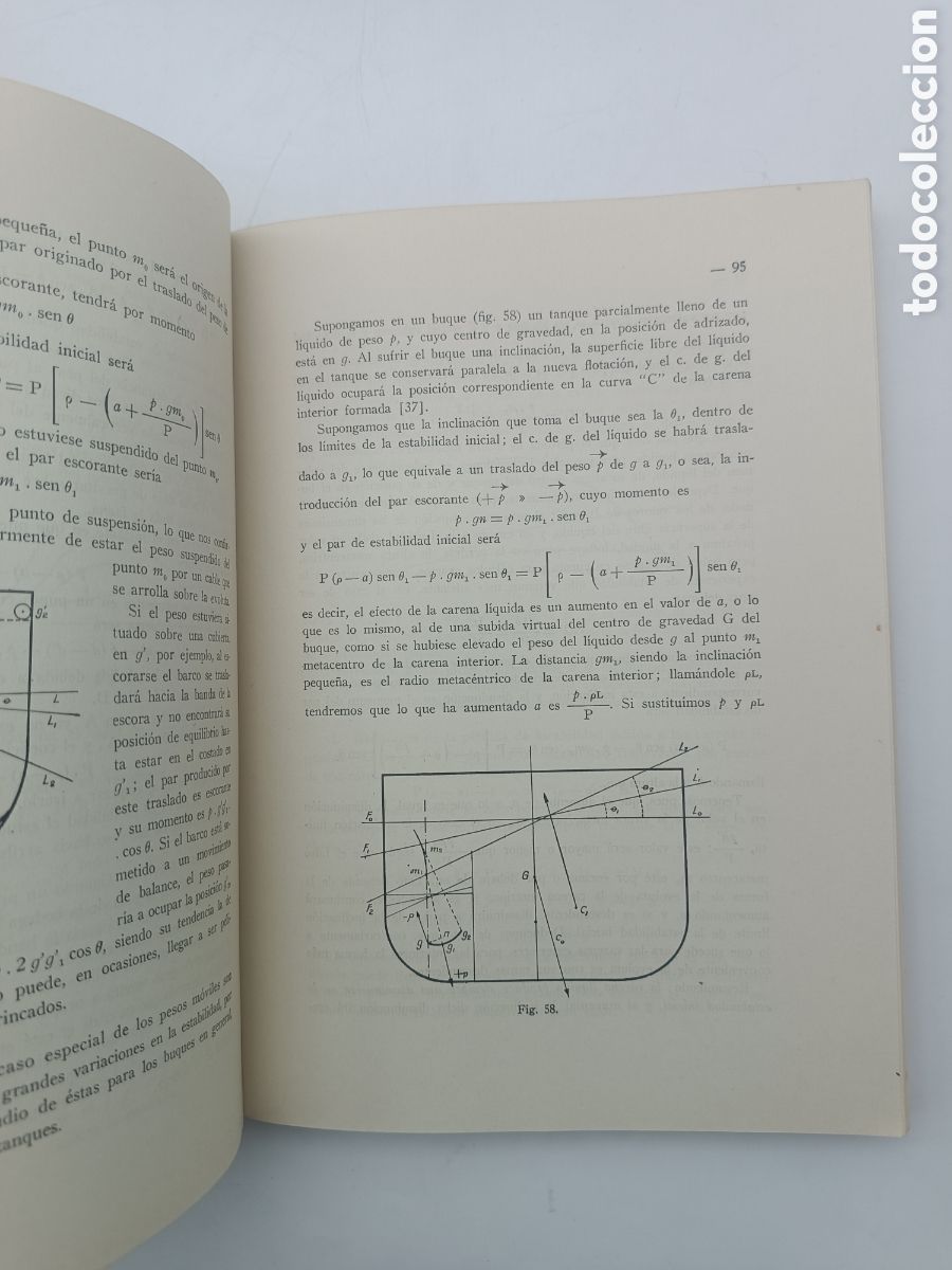 Libros antiguos: Nociones Arquitectura naval 1963 - Foto 5