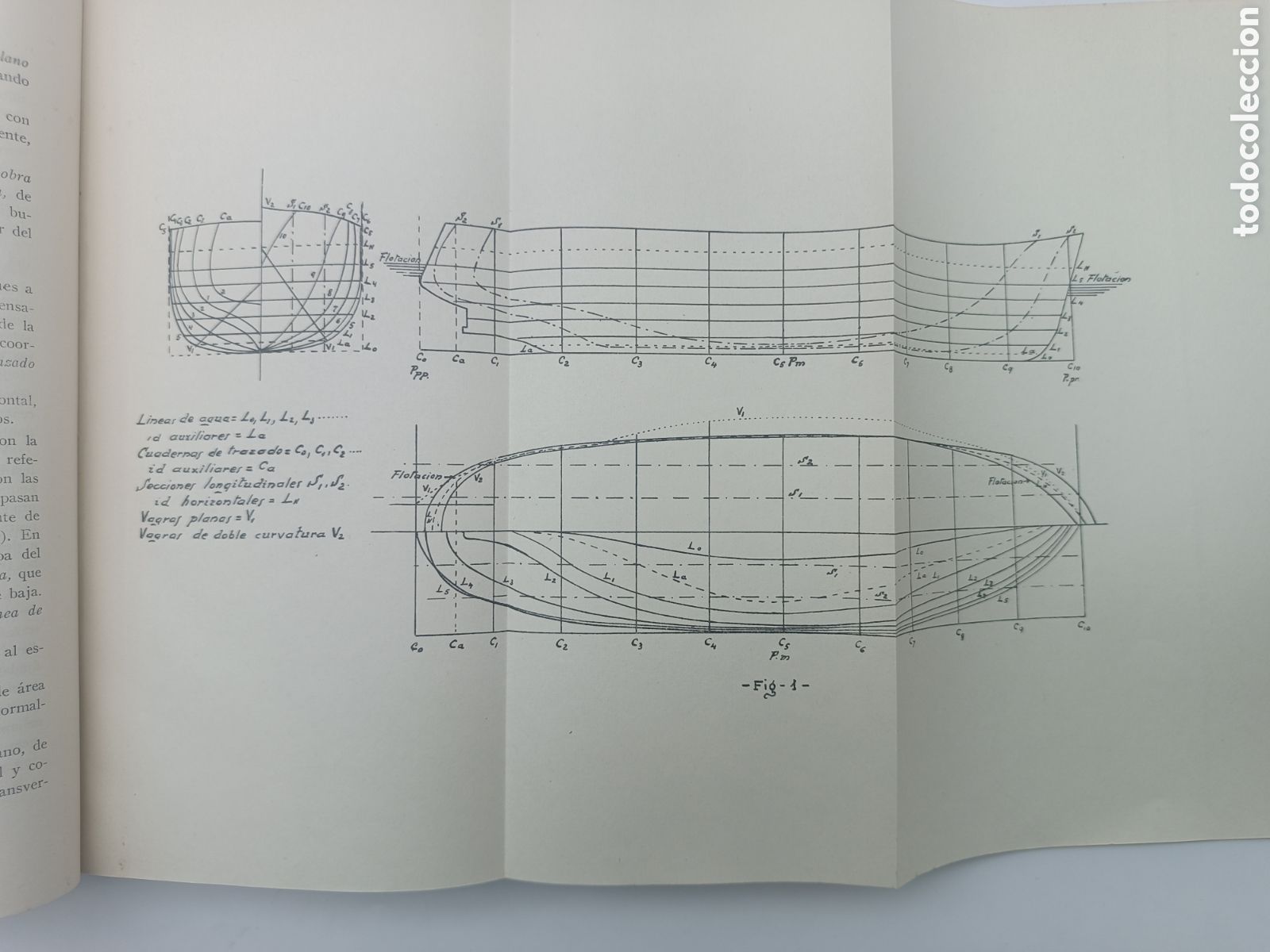Libros antiguos: Nociones Arquitectura naval 1963 - Foto 6