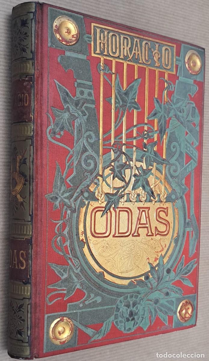 Libros antiguos: Odas de Q. Horacio Flaco a&ntilde;o 1882 - Foto 1