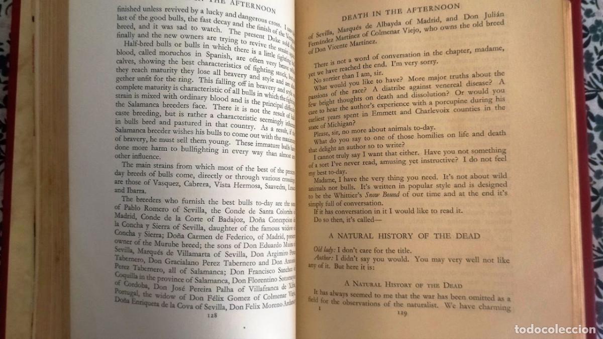 Libros antiguos: Death in the Afternoon. - HEMINGWAY, Ernest - Foto 7