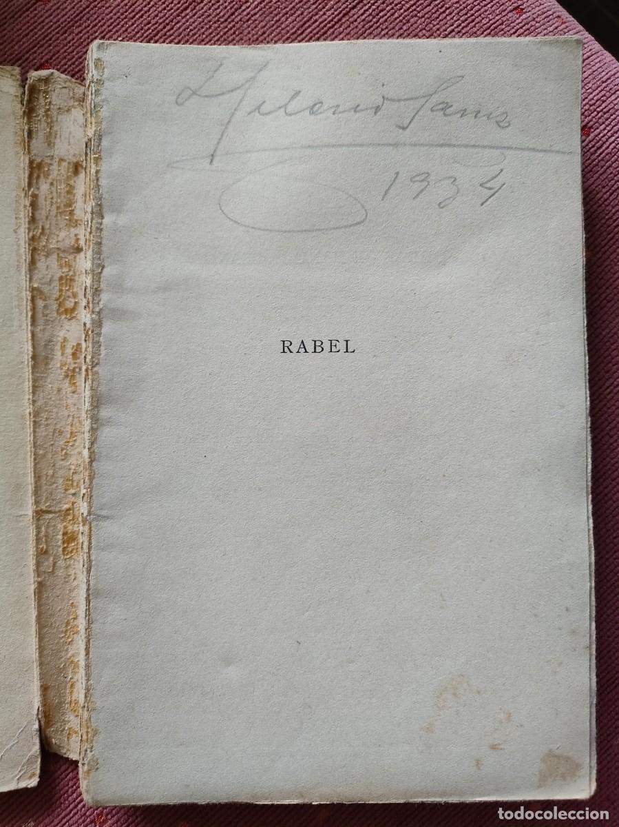 Libros antiguos: Manuel Llano. Rabel (leyendas). 1934 - Foto 2