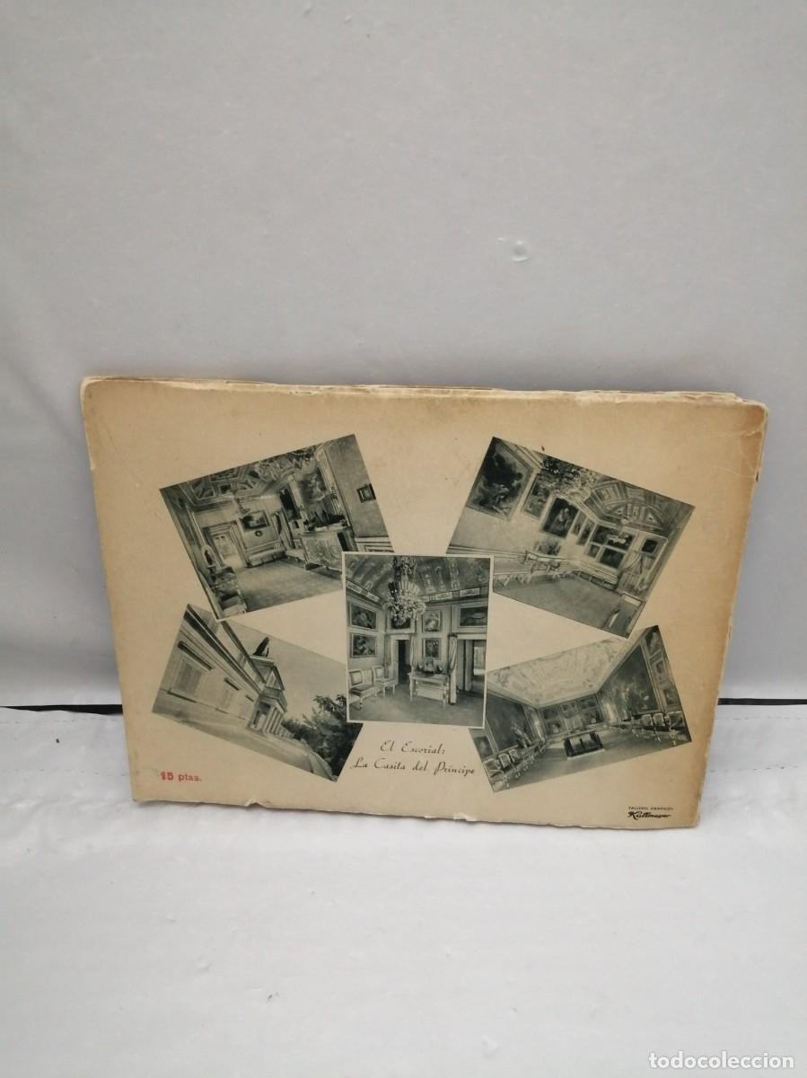 Libros antiguos: MONASTERIO DE EL ESCORIAL (24 L&aacute;minas 15x 20 cms.) - Foto 2