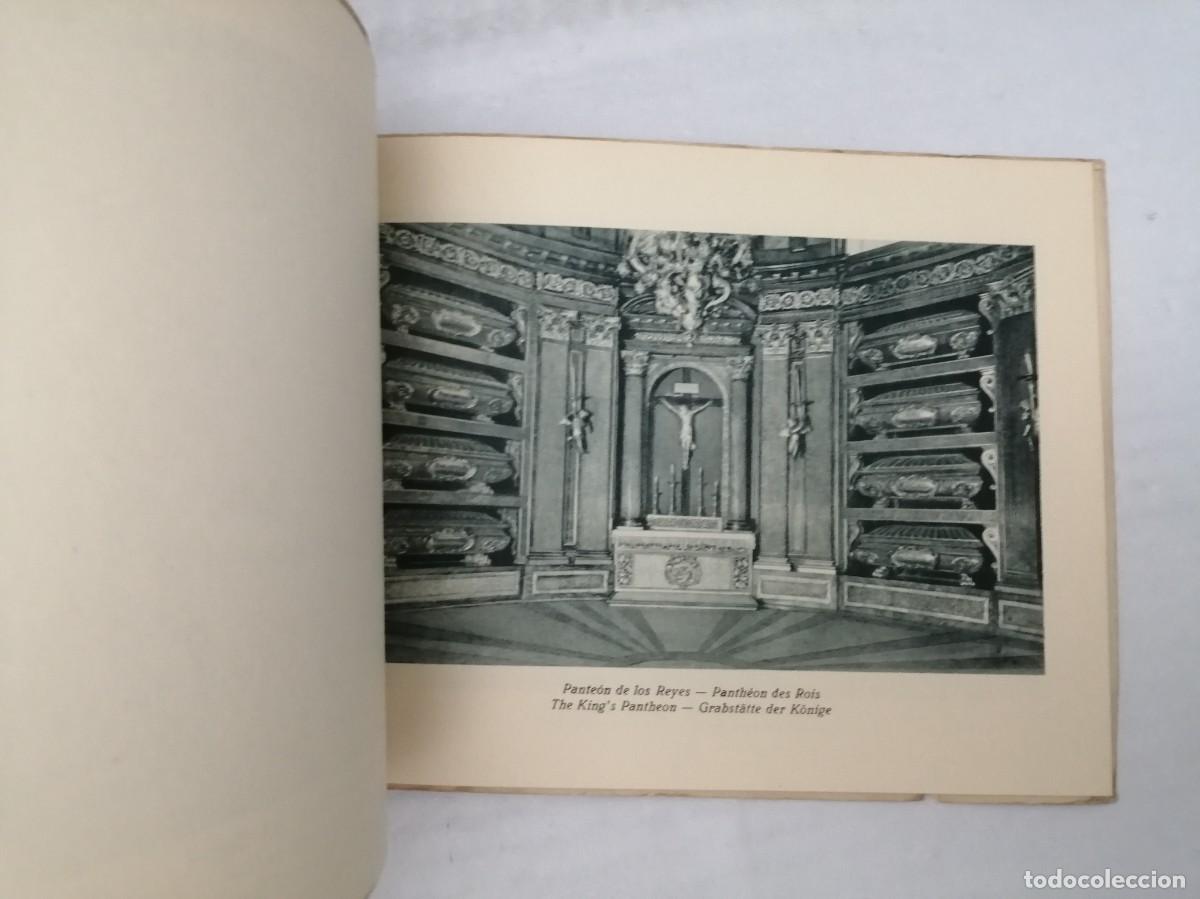 Libros antiguos: MONASTERIO DE EL ESCORIAL (24 L&aacute;minas 15x 20 cms.) - Foto 4