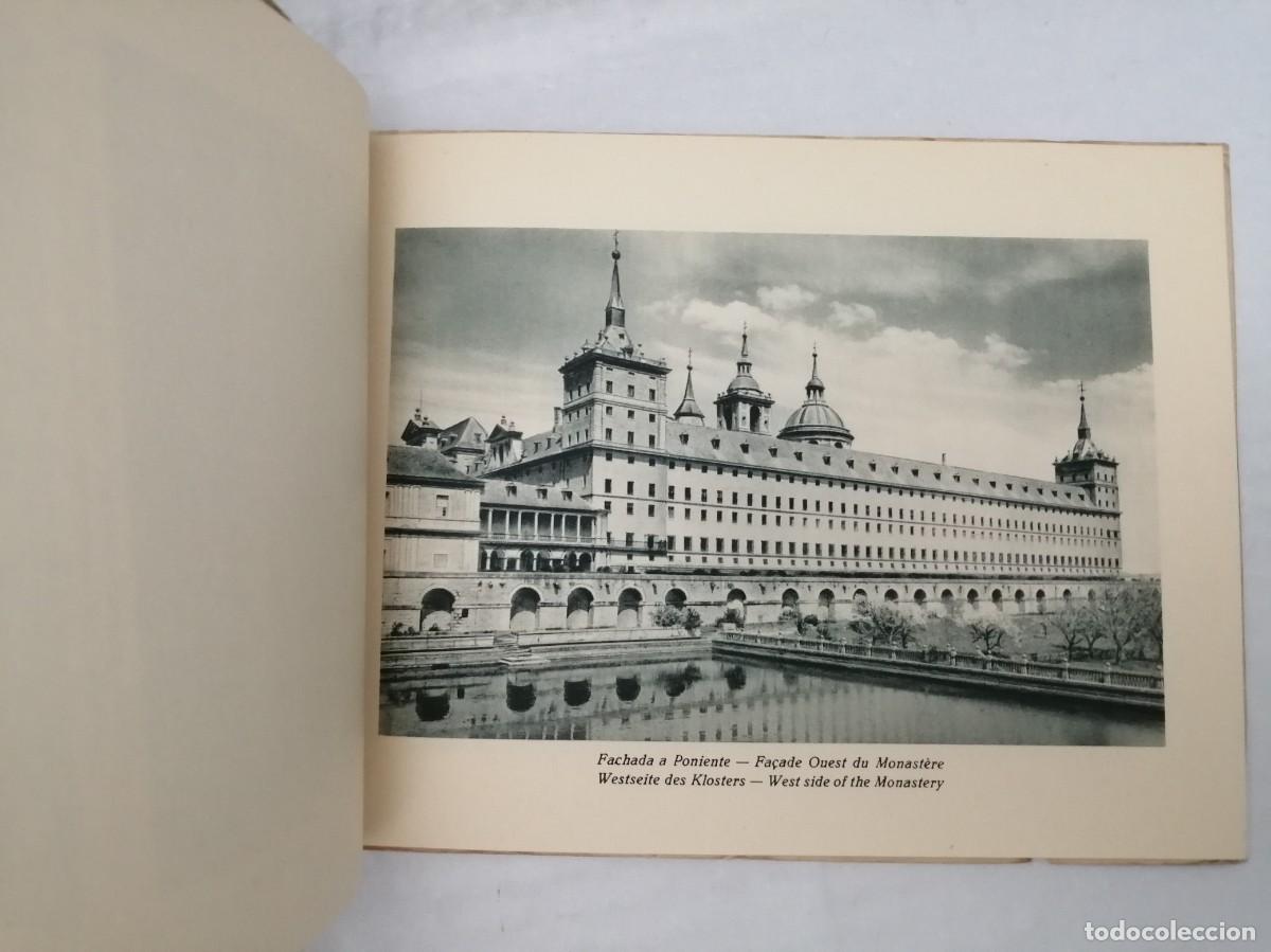 Libros antiguos: MONASTERIO DE EL ESCORIAL (24 L&aacute;minas 15x 20 cms.) - Foto 6