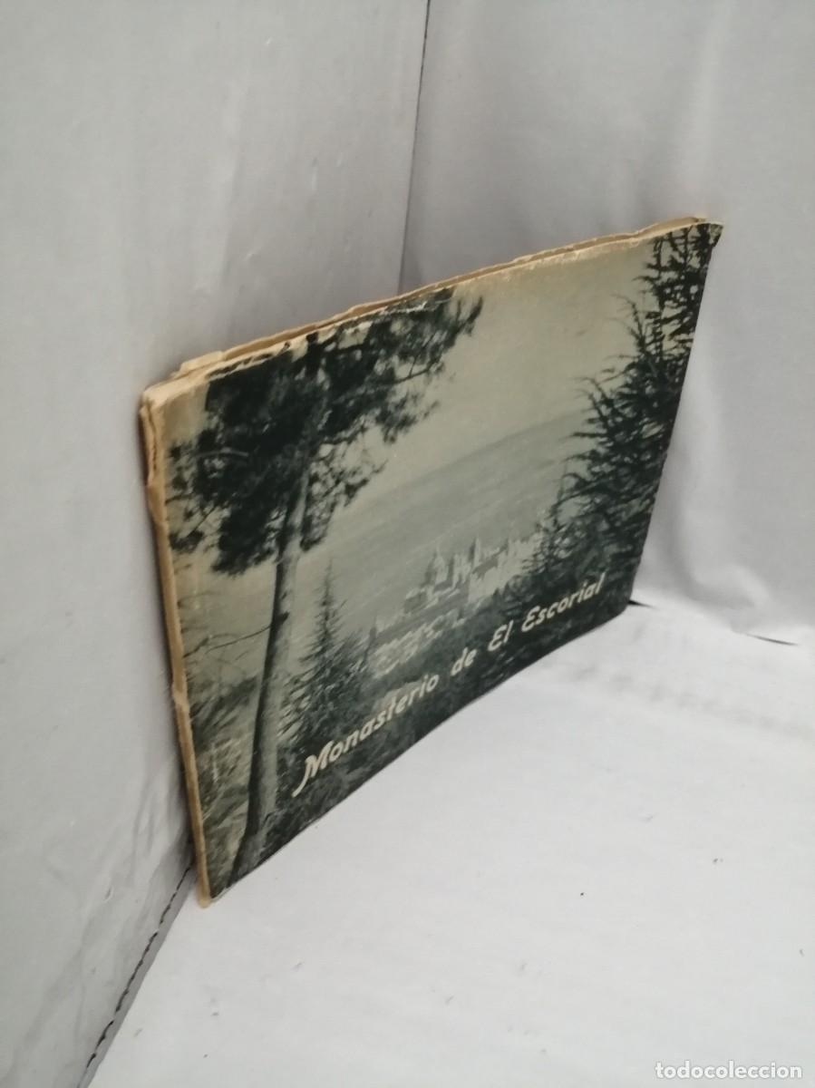 Libros antiguos: MONASTERIO DE EL ESCORIAL (24 L&aacute;minas 15x 20 cms.) - Foto 8