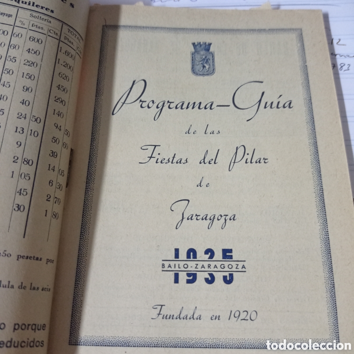 Libros antiguos: PROGRAMA GUIA DE LAS FIESTAS DEL PILAR DE 1935 - Foto 4